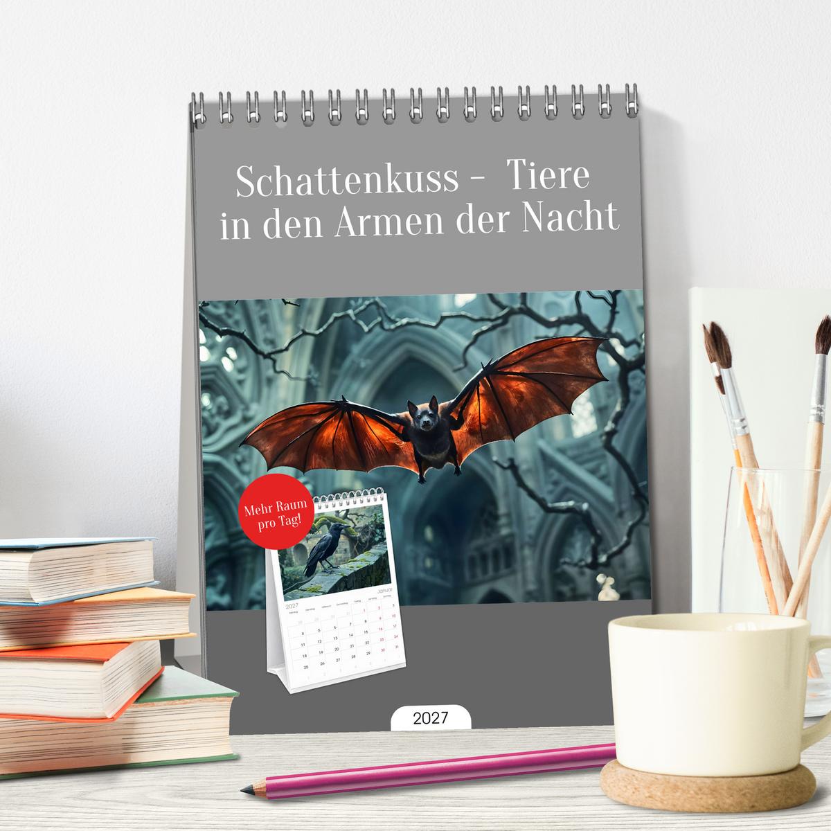 Schattenkuss -  Tiere in den Armen der Nacht