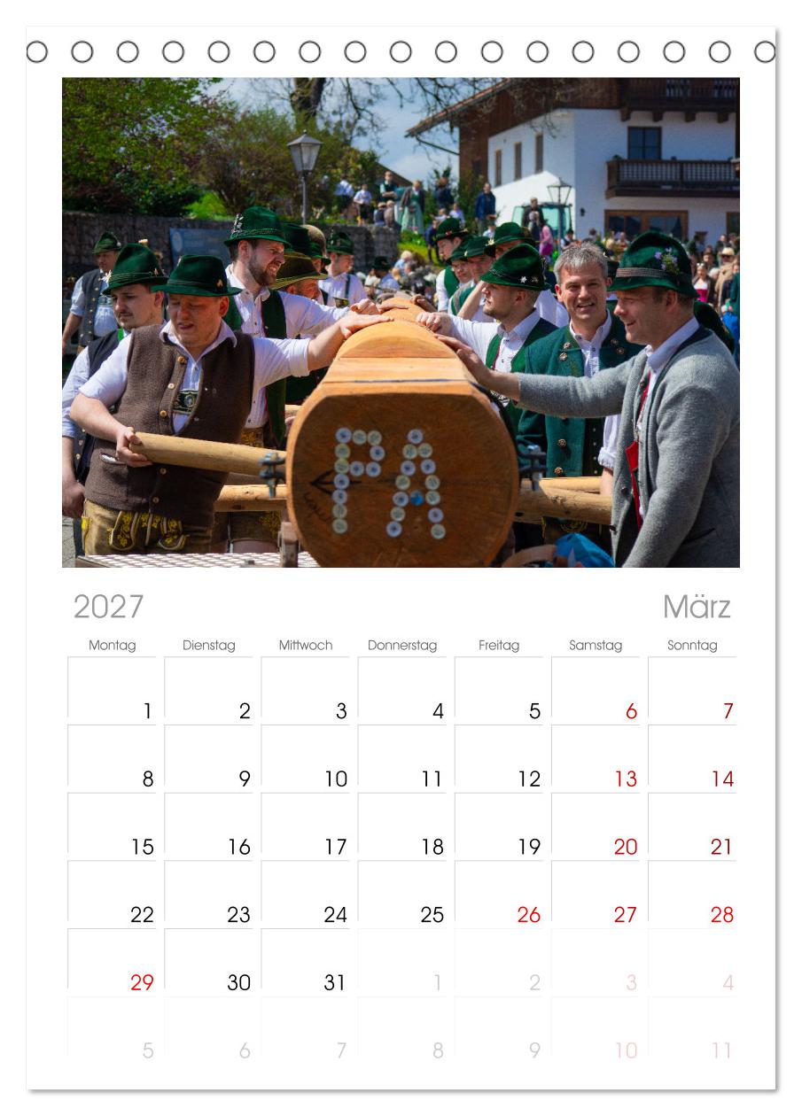 Maibaum aufstellen