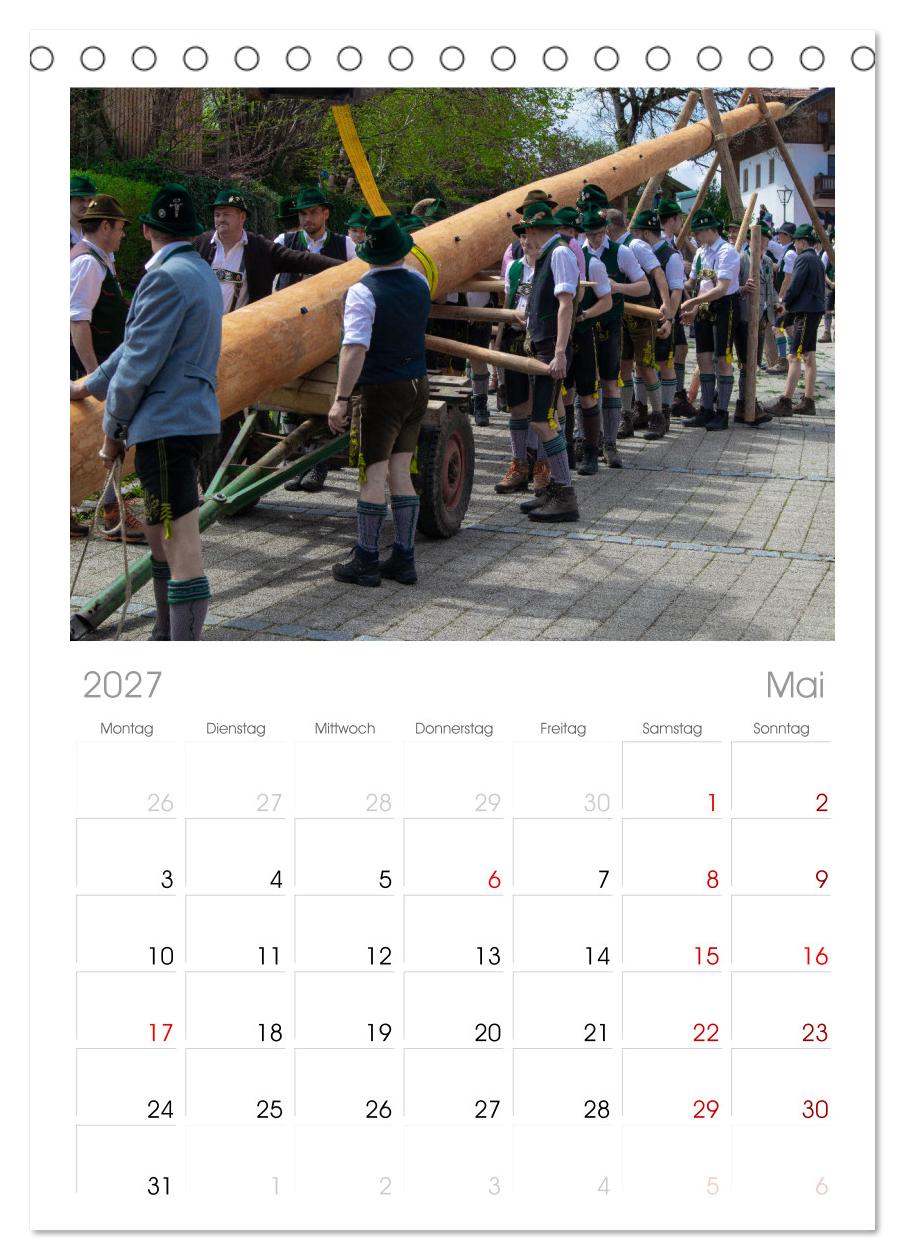 Maibaum aufstellen