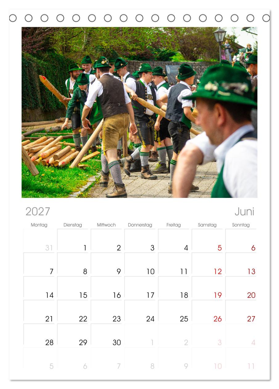 Maibaum aufstellen