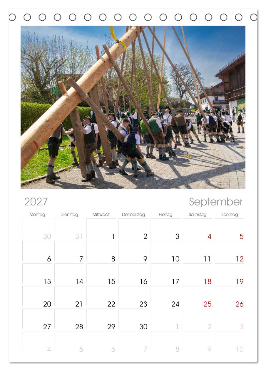Maibaum aufstellen