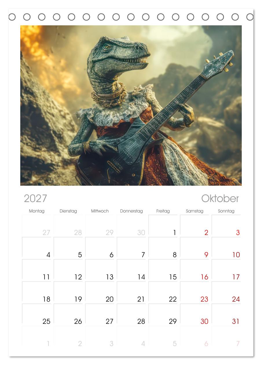 Dinos rocken ab