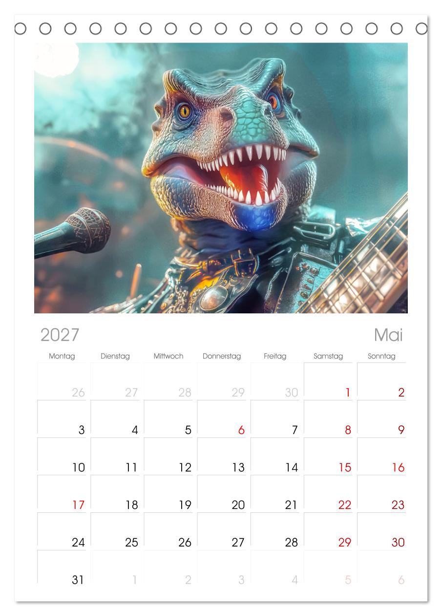 Dinos rocken ab