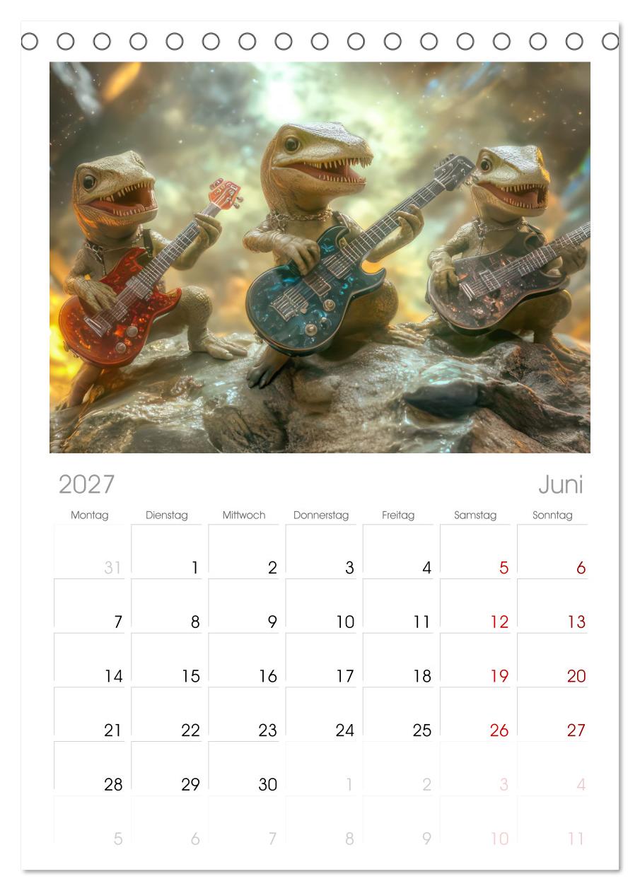 Dinos rocken ab