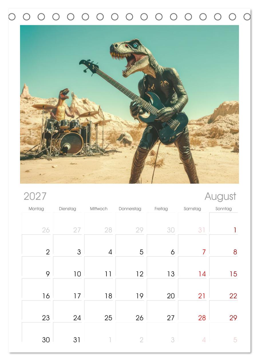 Dinos rocken ab