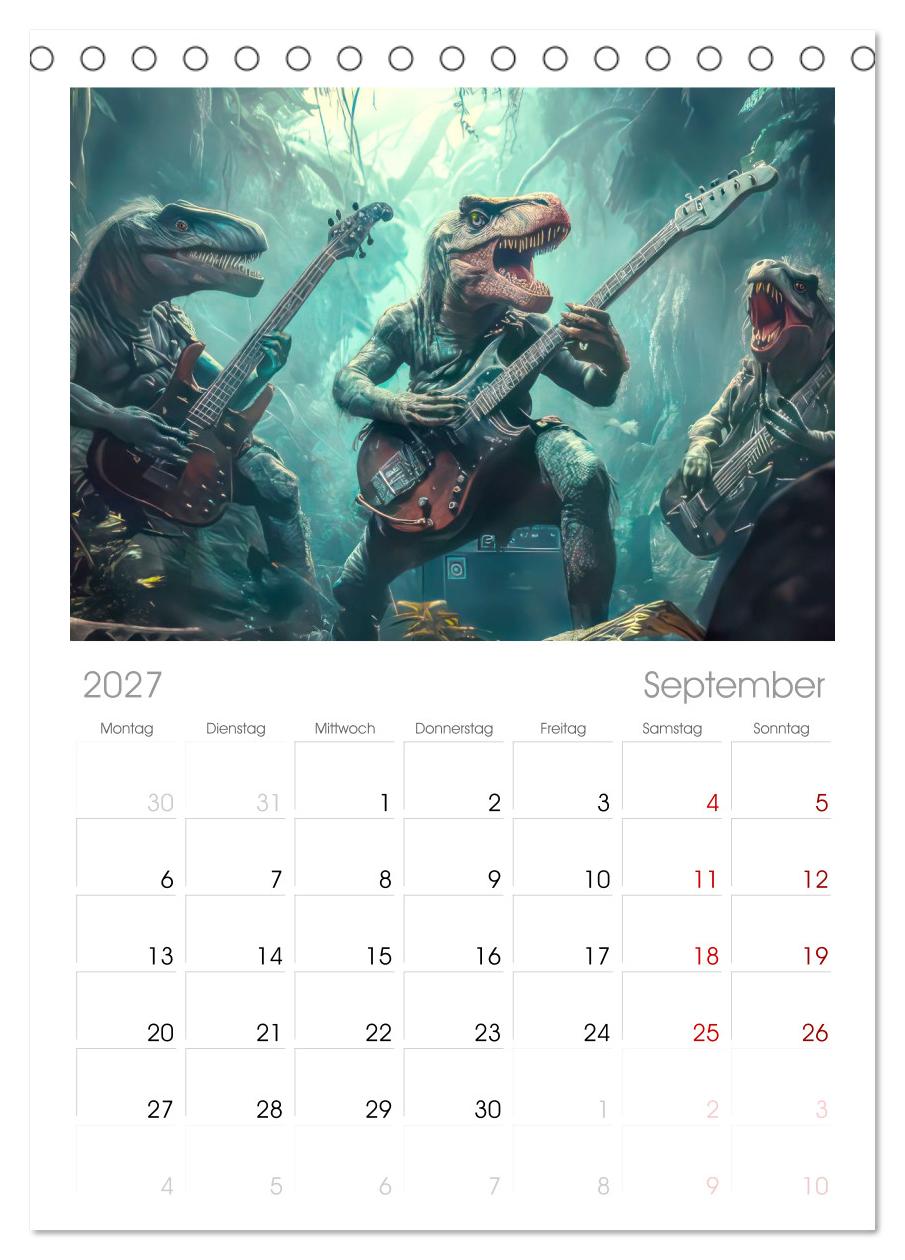 Dinos rocken ab