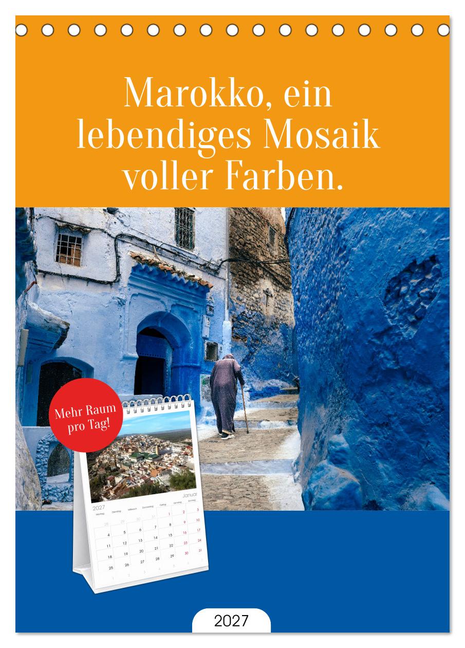 Marokko, ein lebendiges Mosaik voller Farben.
