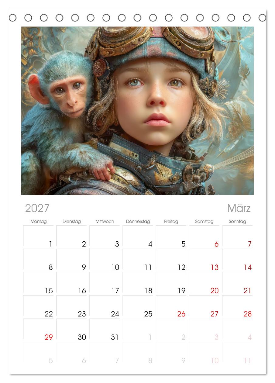 Dieselpunk - Portraits von Menschen und Tieren