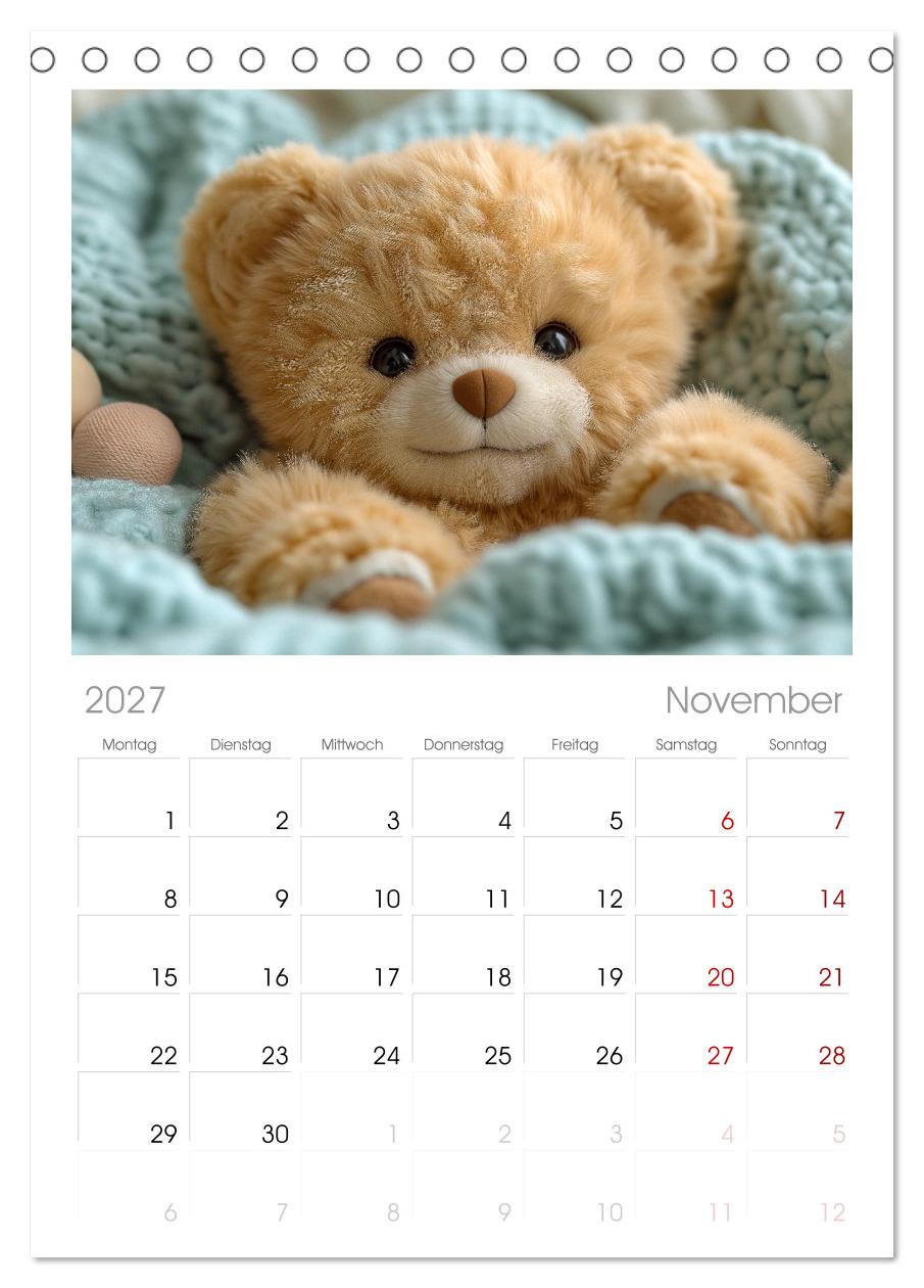 Teddy Babykalender - Jeden Monat zum Knuddeln süß