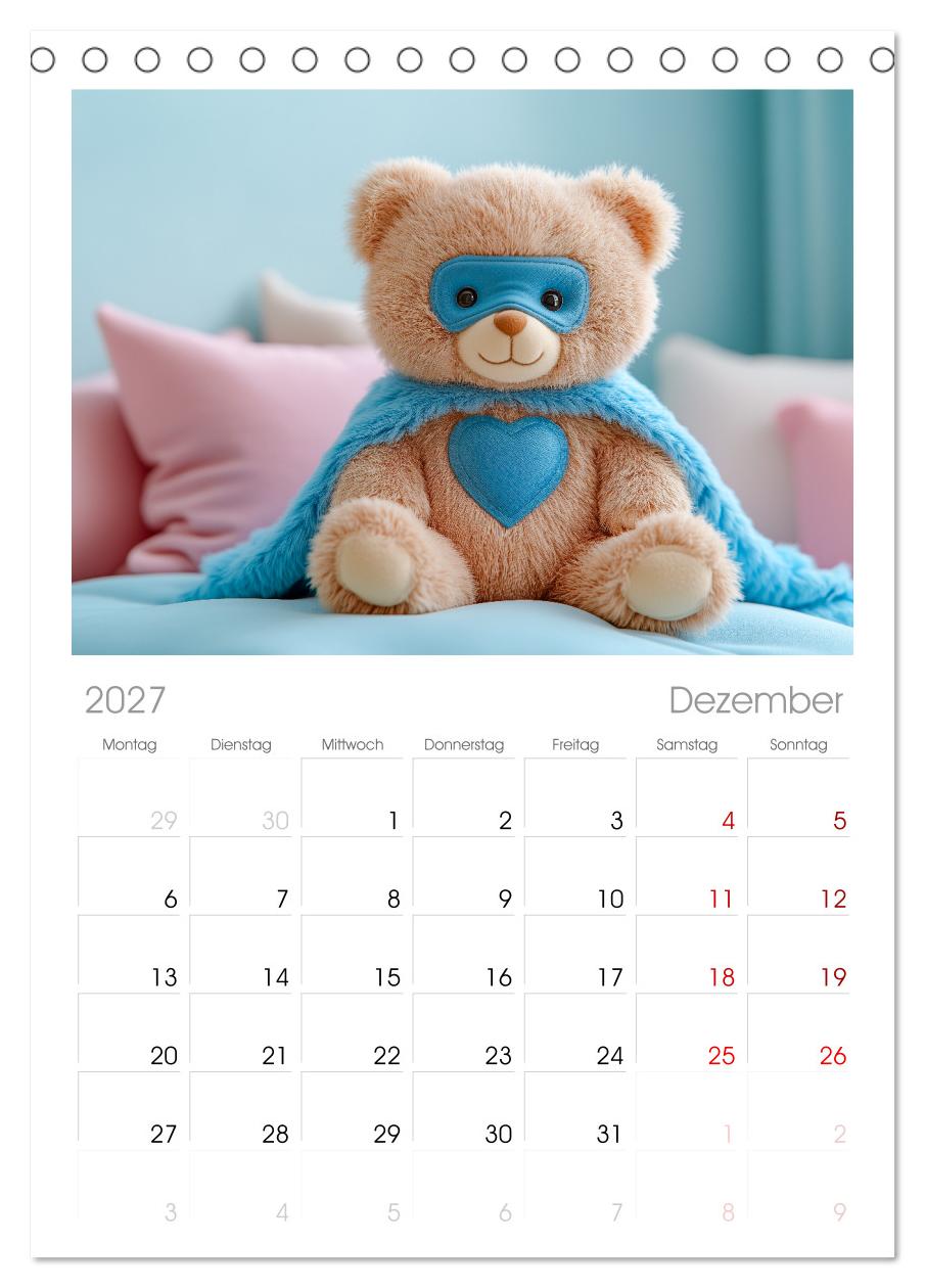 Teddy Babykalender - Jeden Monat zum Knuddeln süß