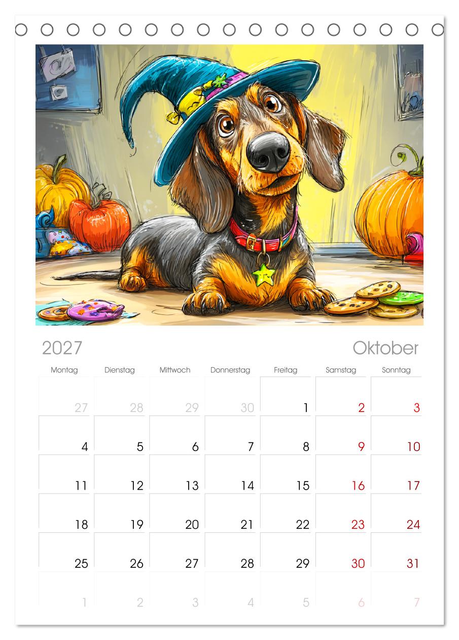 Dackel Fun. Zauberhafte Hunde Cartoons fürs Herz