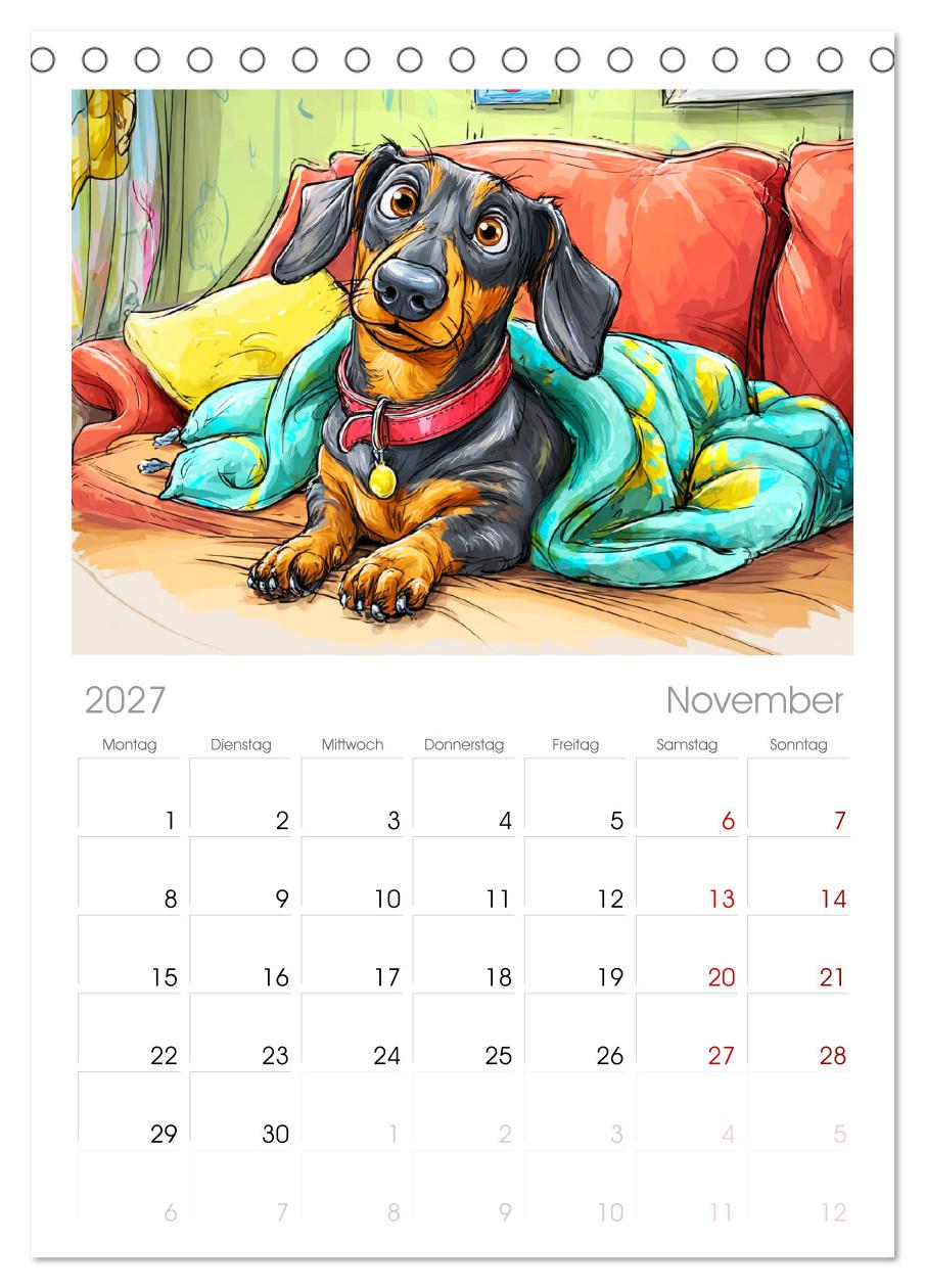 Dackel Fun. Zauberhafte Hunde Cartoons fürs Herz
