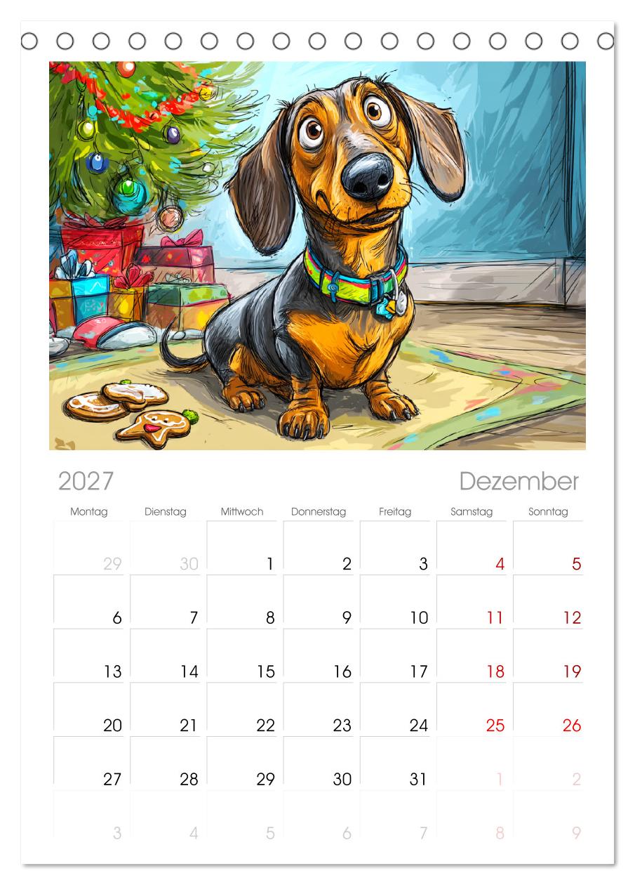 Dackel Fun. Zauberhafte Hunde Cartoons fürs Herz