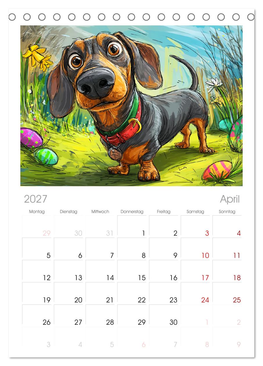 Dackel Fun. Zauberhafte Hunde Cartoons fürs Herz