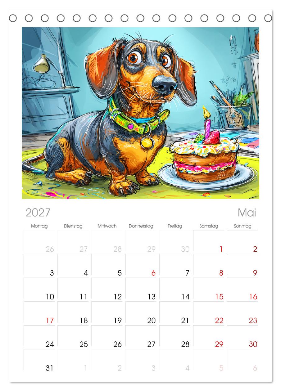 Dackel Fun. Zauberhafte Hunde Cartoons fürs Herz