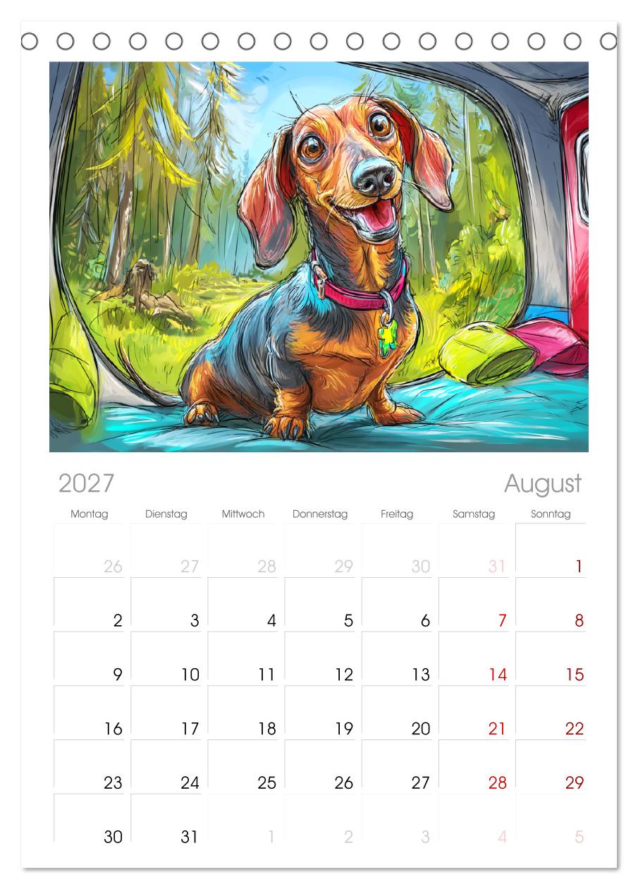 Dackel Fun. Zauberhafte Hunde Cartoons fürs Herz