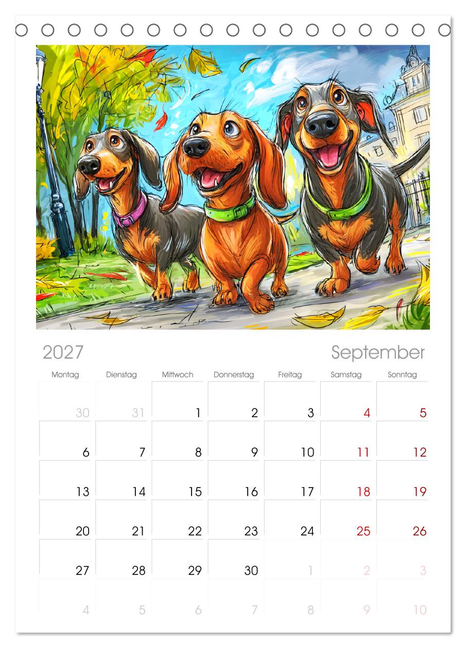 Dackel Fun. Zauberhafte Hunde Cartoons fürs Herz