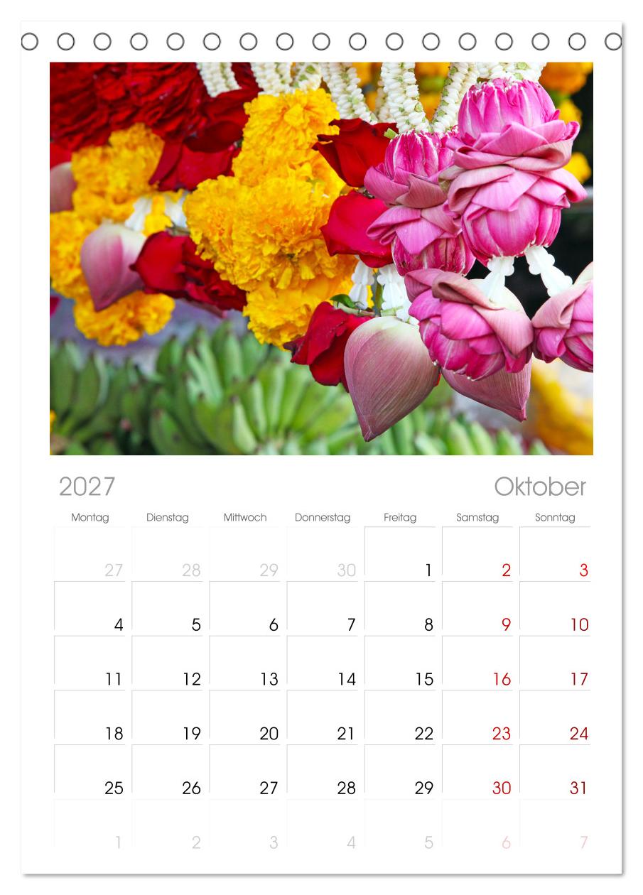 Asien - Farbenfrohe Blumenketten