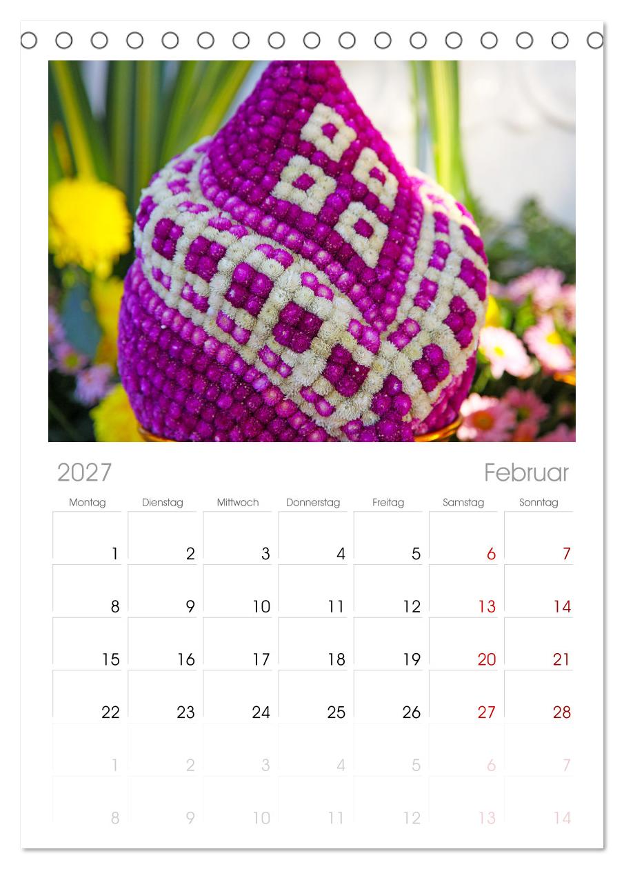 Asien - Farbenfrohe Blumenketten