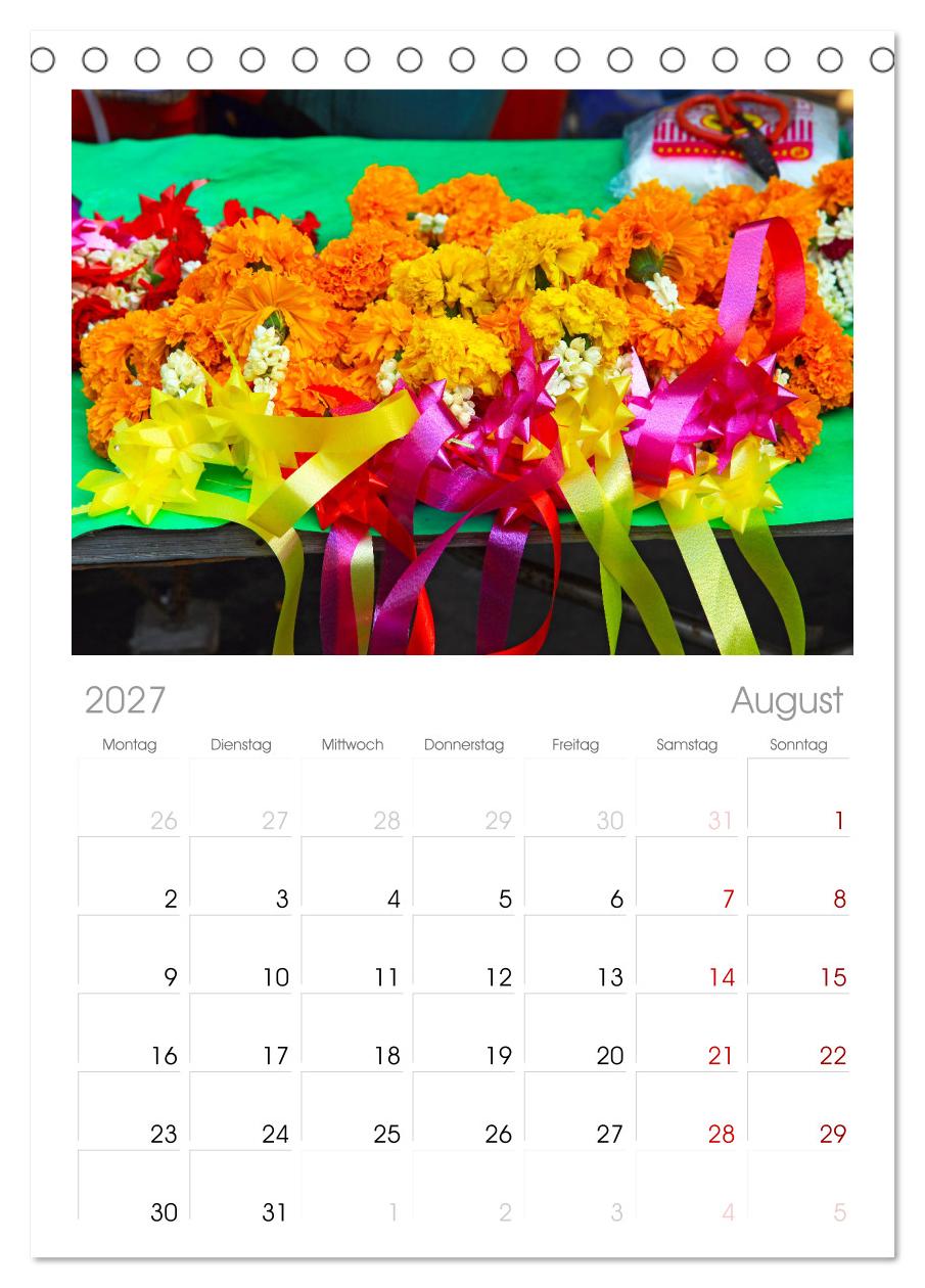 Asien - Farbenfrohe Blumenketten