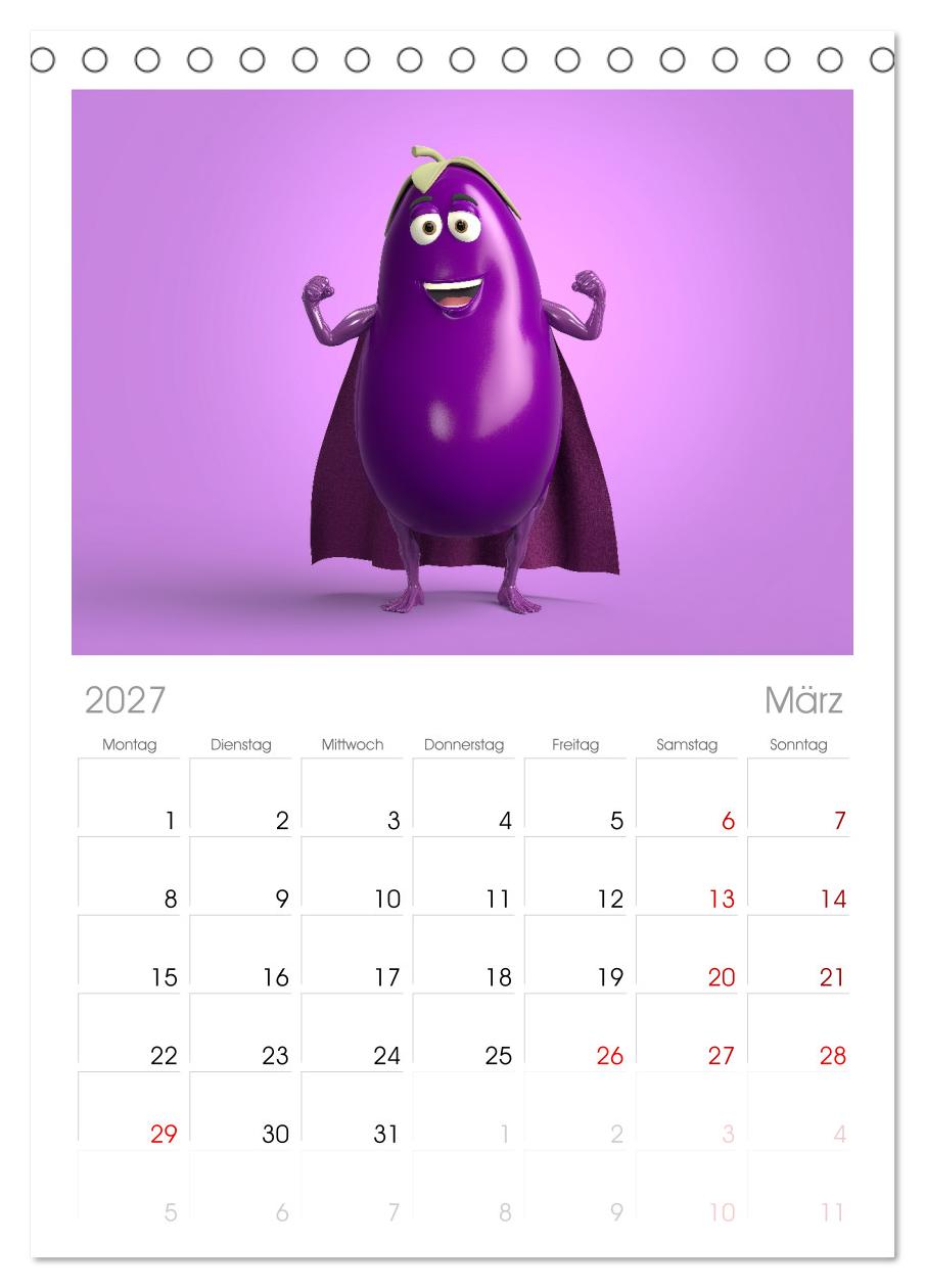 Esse ich nicht! Der freche Kinderkalender mit Obst & Gemüse
