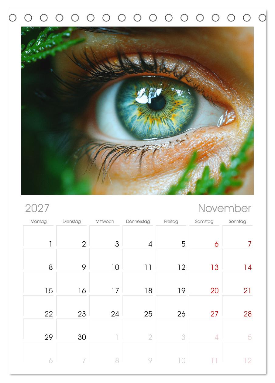 Iris Kunstkalender - Die faszinierende Welt der magischen Augen