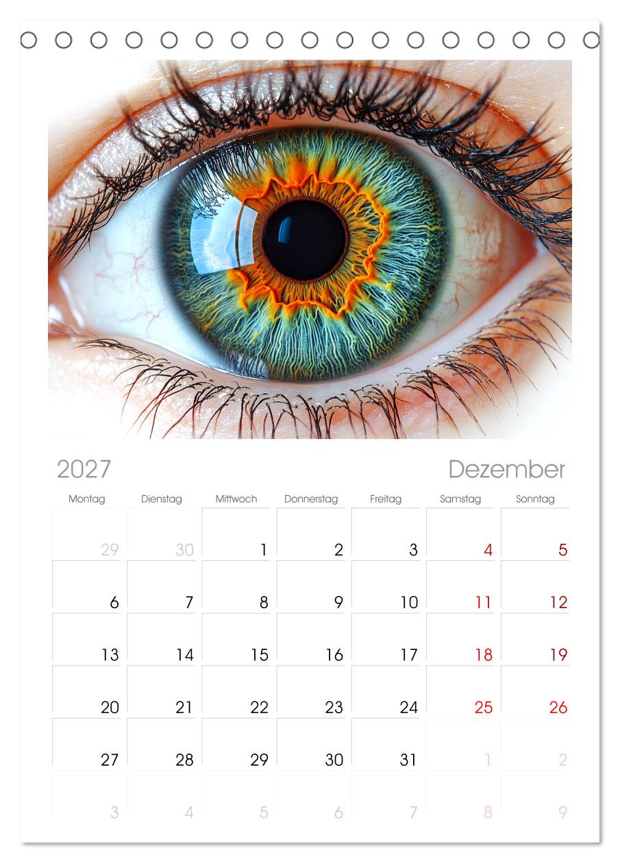 Iris Kunstkalender - Die faszinierende Welt der magischen Augen