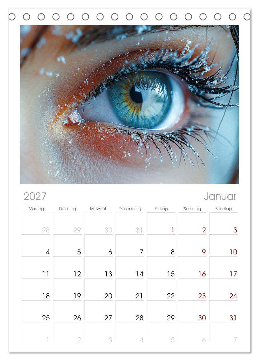 Iris Kunstkalender - Die faszinierende Welt der magischen Augen