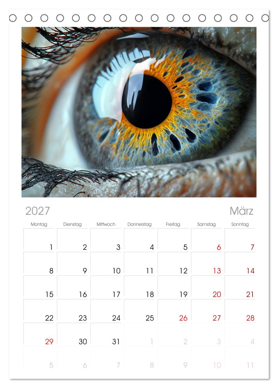 Iris Kunstkalender - Die faszinierende Welt der magischen Augen