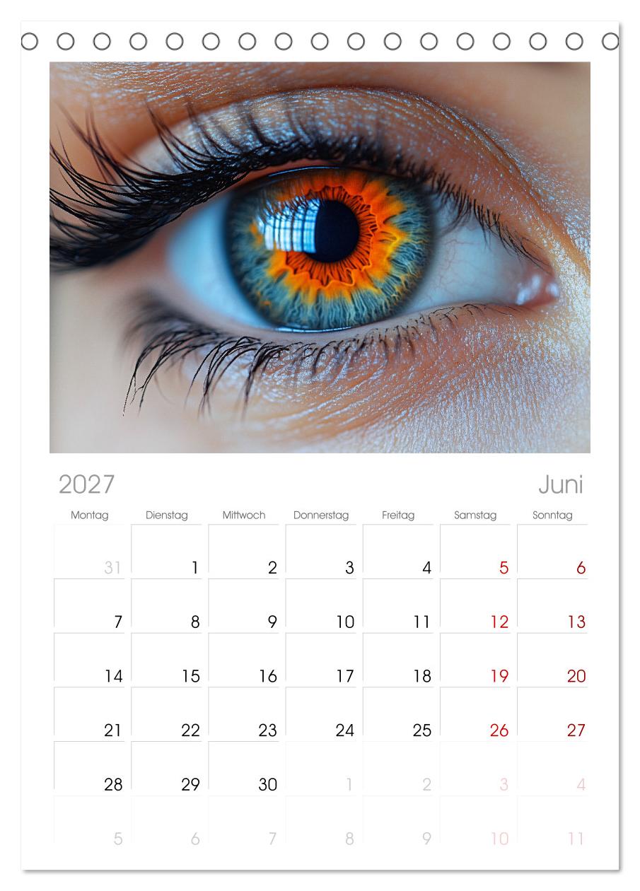 Iris Kunstkalender - Die faszinierende Welt der magischen Augen
