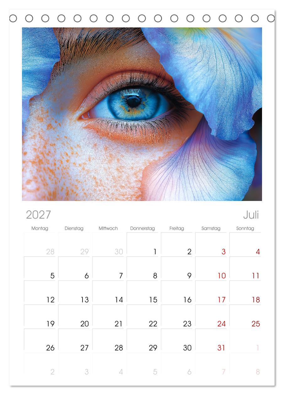 Iris Kunstkalender - Die faszinierende Welt der magischen Augen