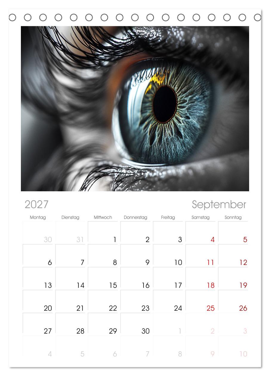 Iris Kunstkalender - Die faszinierende Welt der magischen Augen