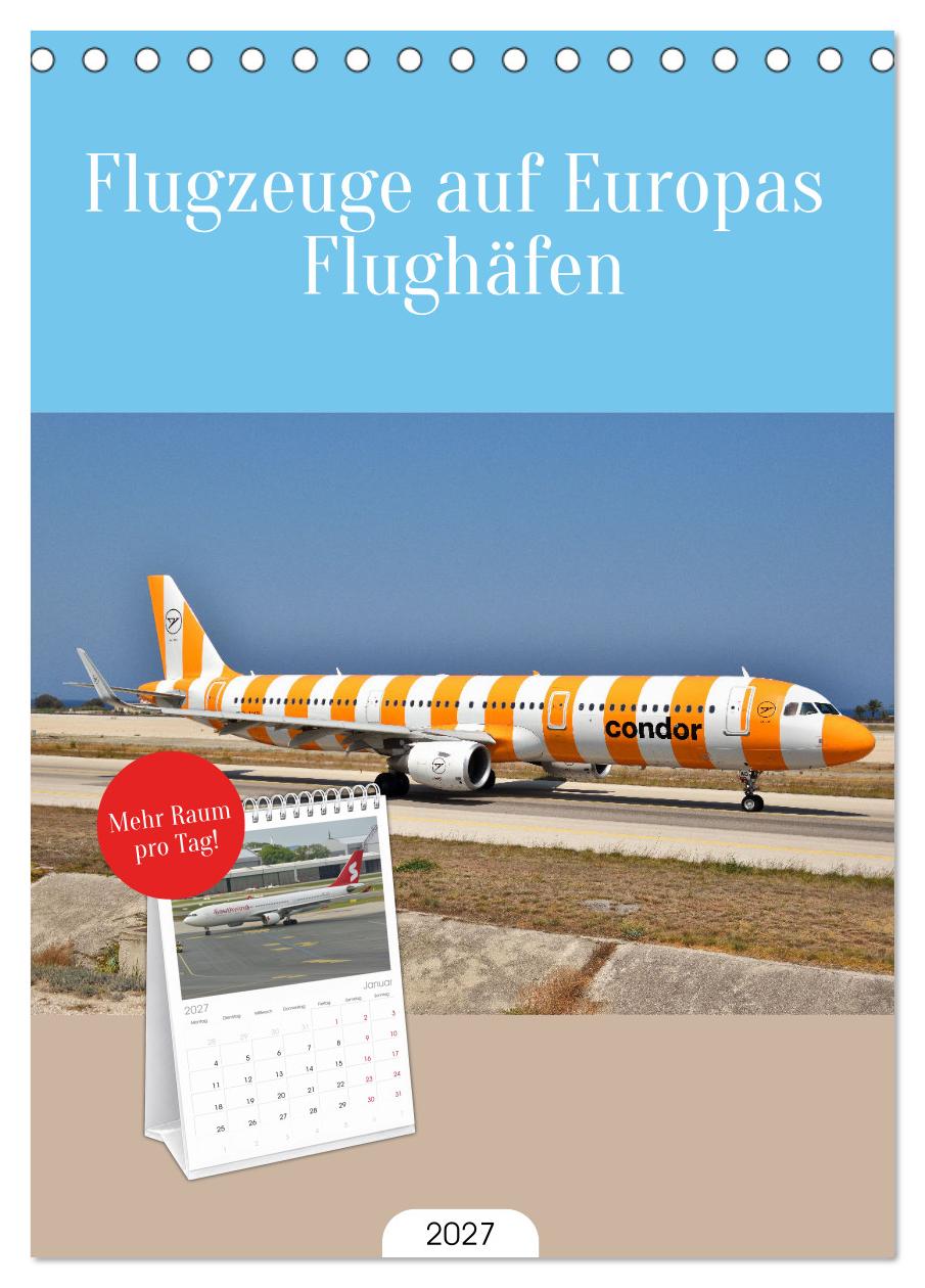 Flugzeuge auf Europas Flughäfen