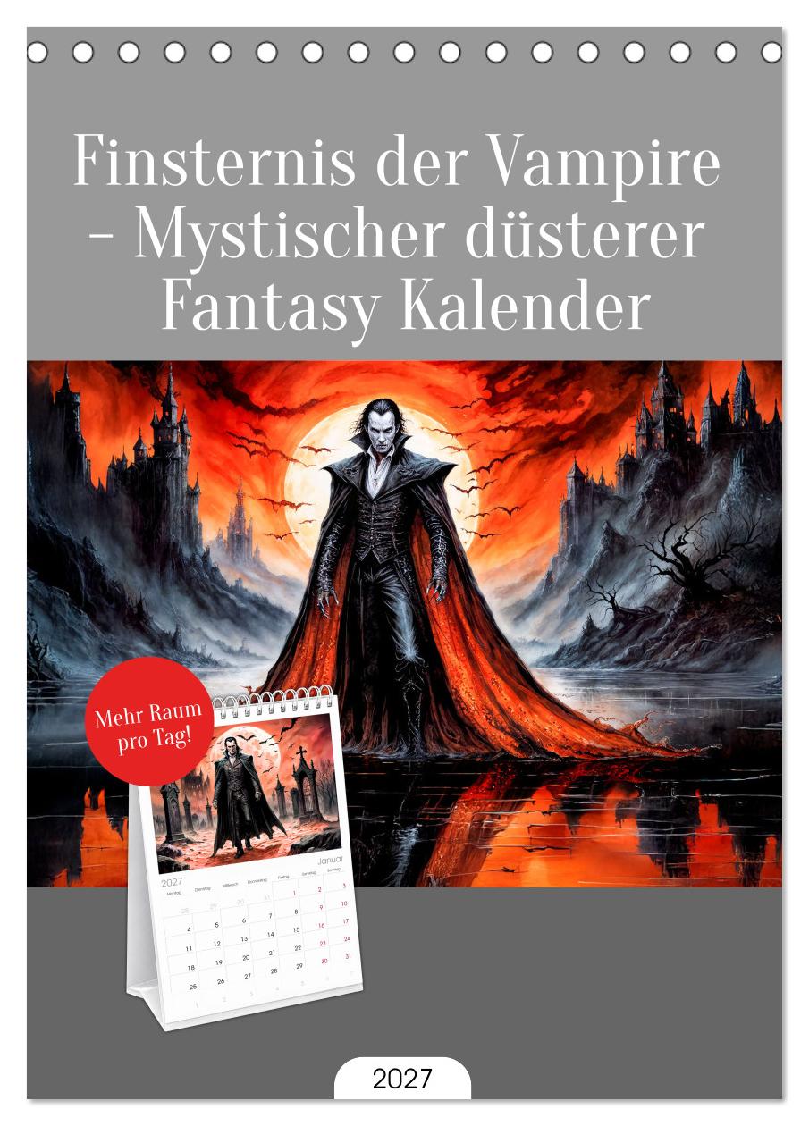 Finsternis der Vampire - Mystischer düsterer Fantasy Kalender