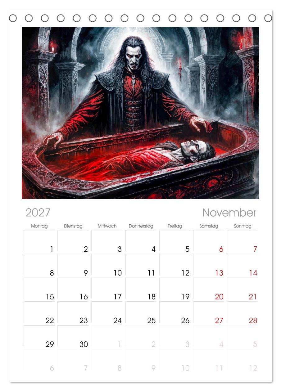 Finsternis der Vampire - Mystischer düsterer Fantasy Kalender