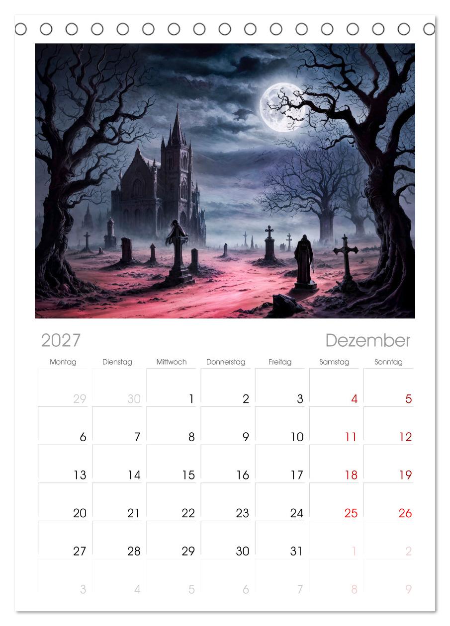 Finsternis der Vampire - Mystischer düsterer Fantasy Kalender