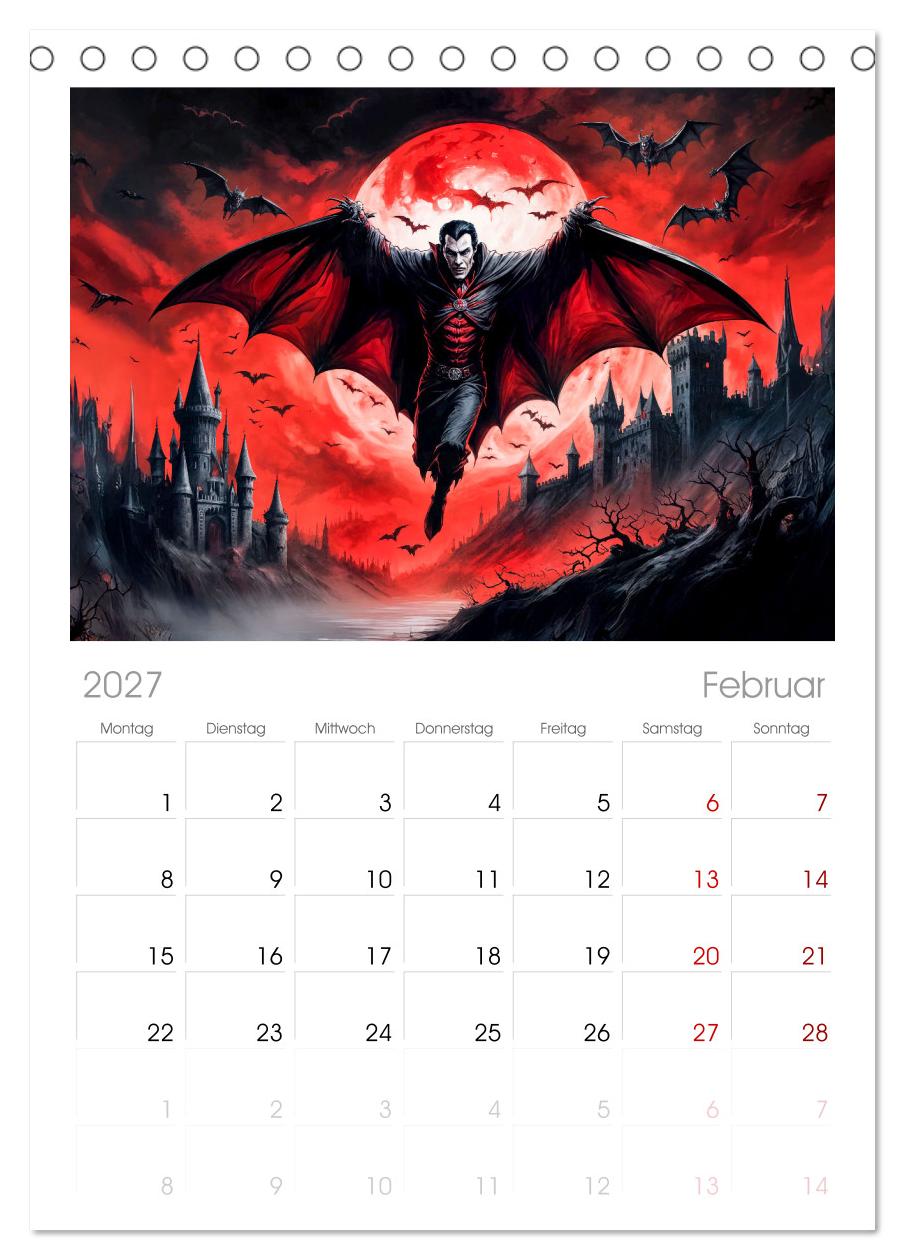Finsternis der Vampire - Mystischer düsterer Fantasy Kalender