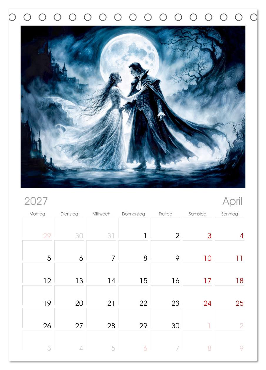 Finsternis der Vampire - Mystischer düsterer Fantasy Kalender