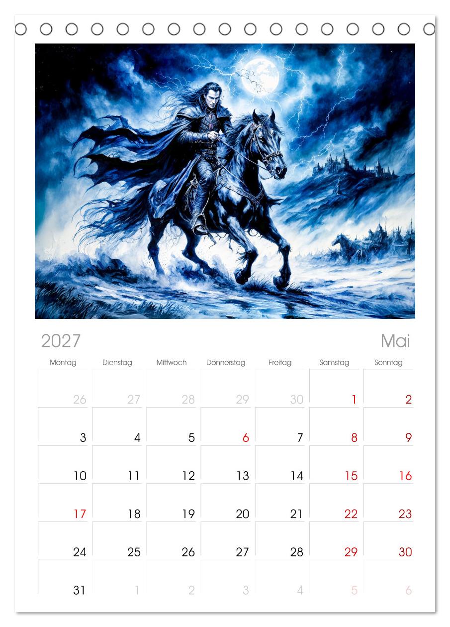 Finsternis der Vampire - Mystischer düsterer Fantasy Kalender