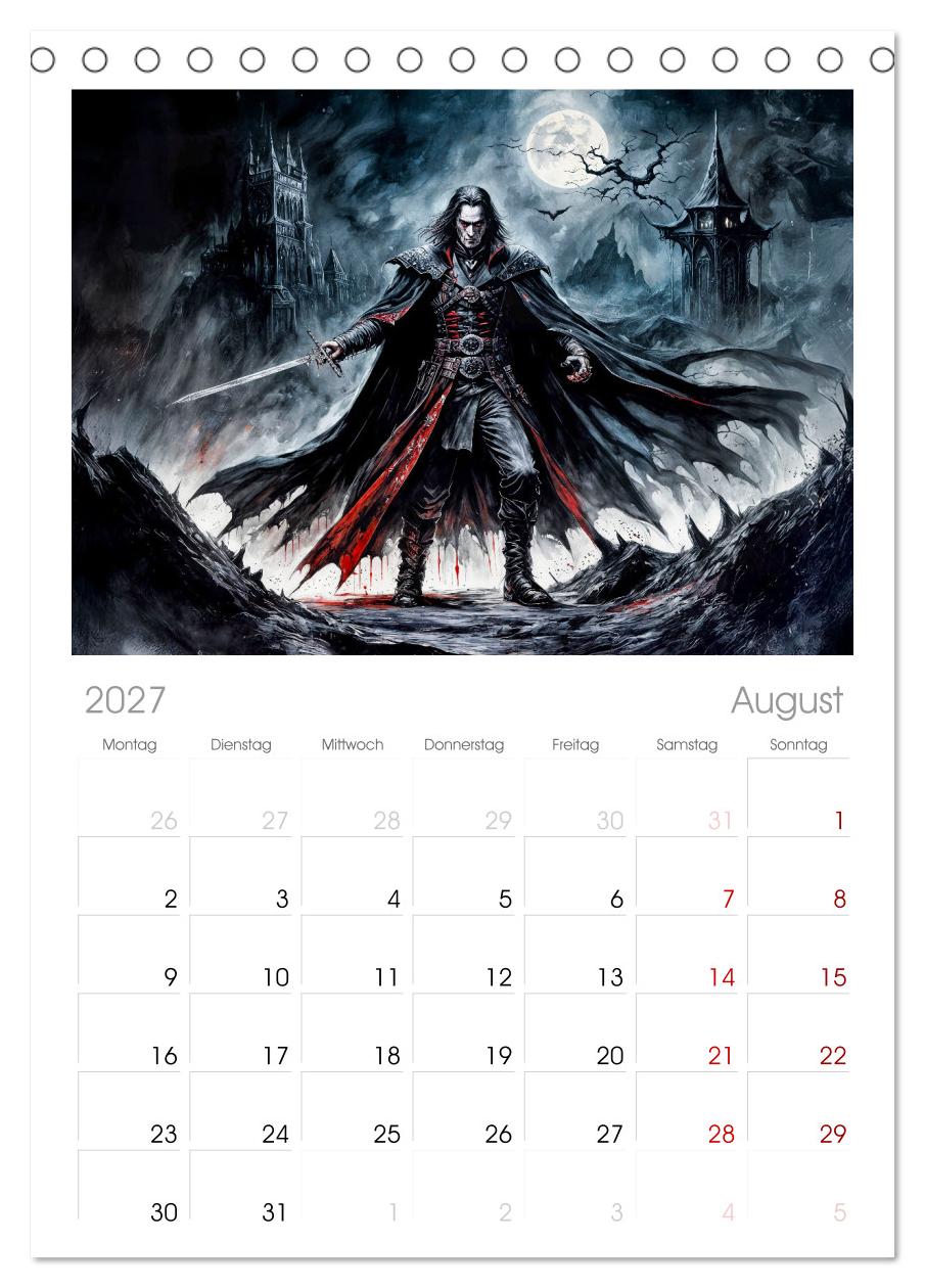 Finsternis der Vampire - Mystischer düsterer Fantasy Kalender