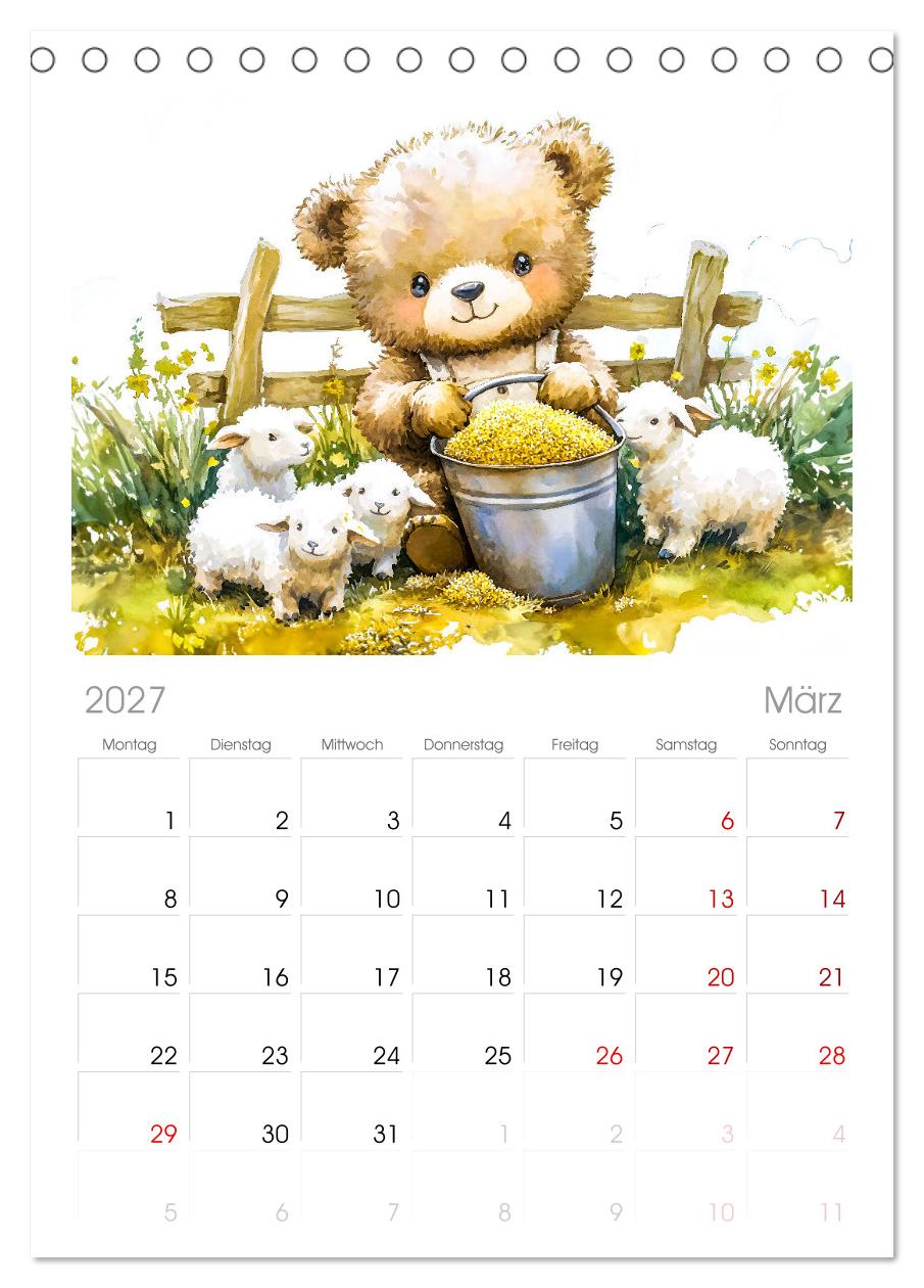 Teddy auf dem Bauernhof - Entdecke das Landleben mit Tieren und Feldern