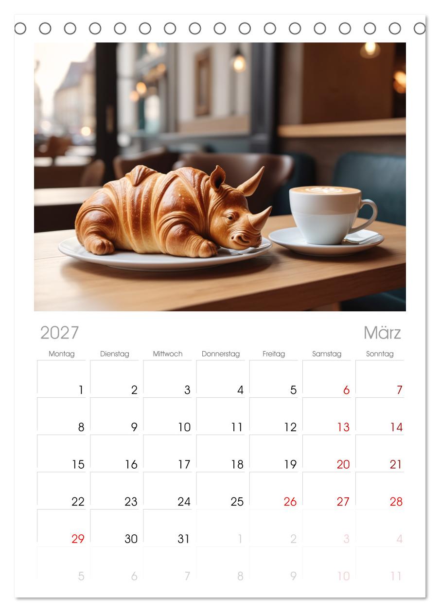 Tierische Croissants