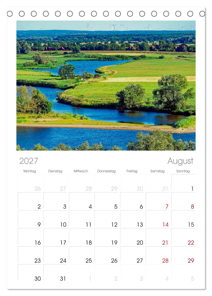 Flusslandschaft Elbe