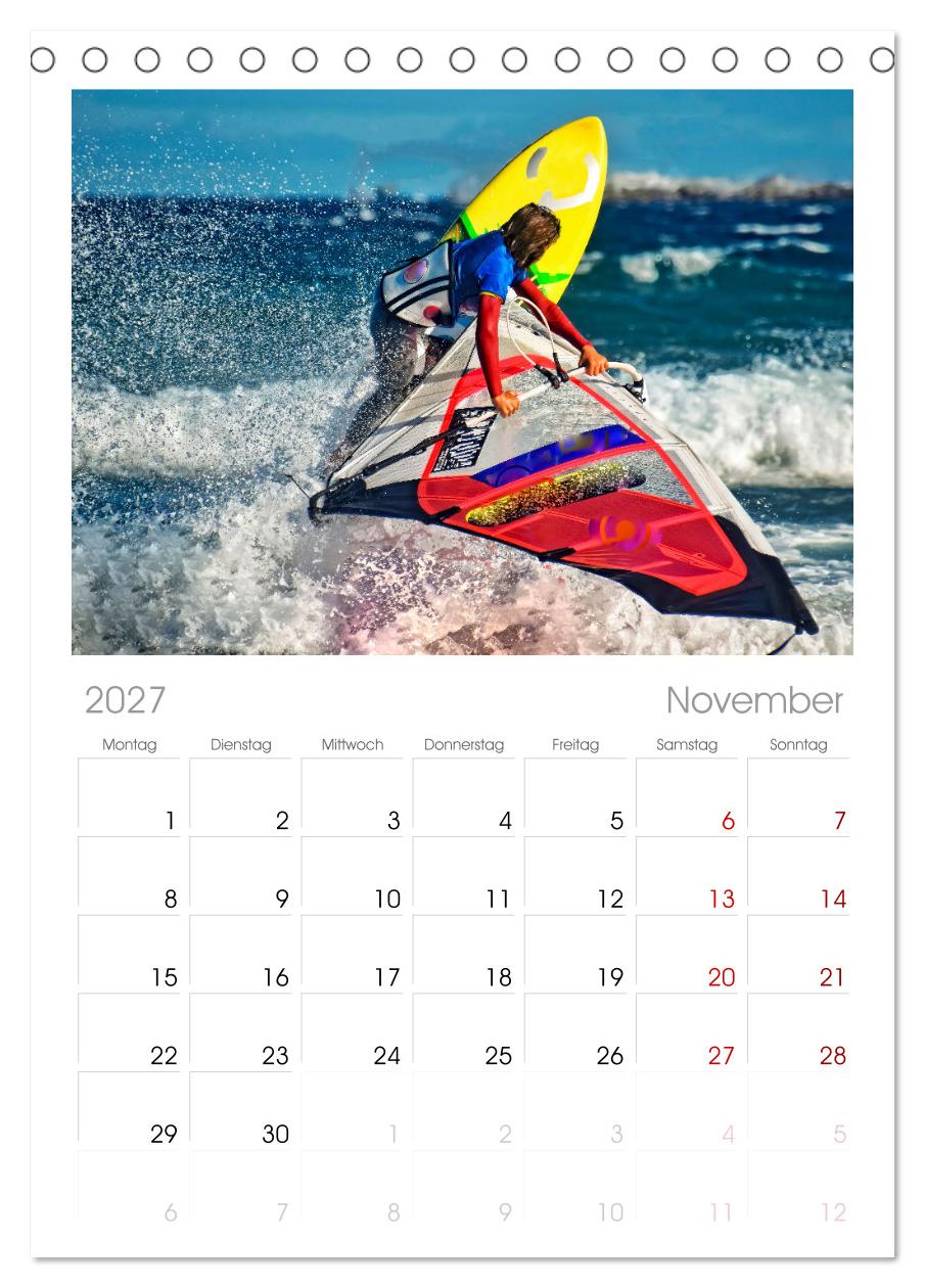 Windsurfen - endlose Wellen
