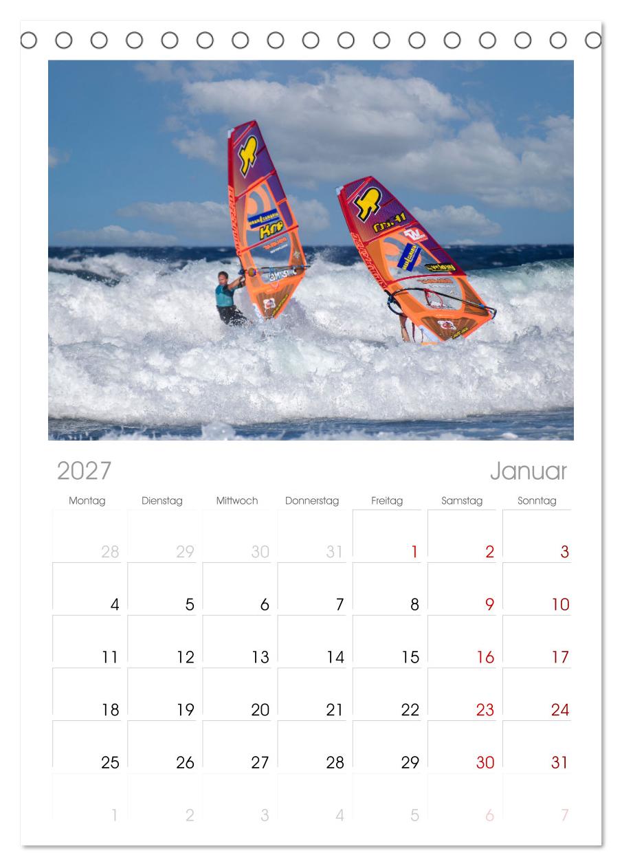Windsurfen - endlose Wellen
