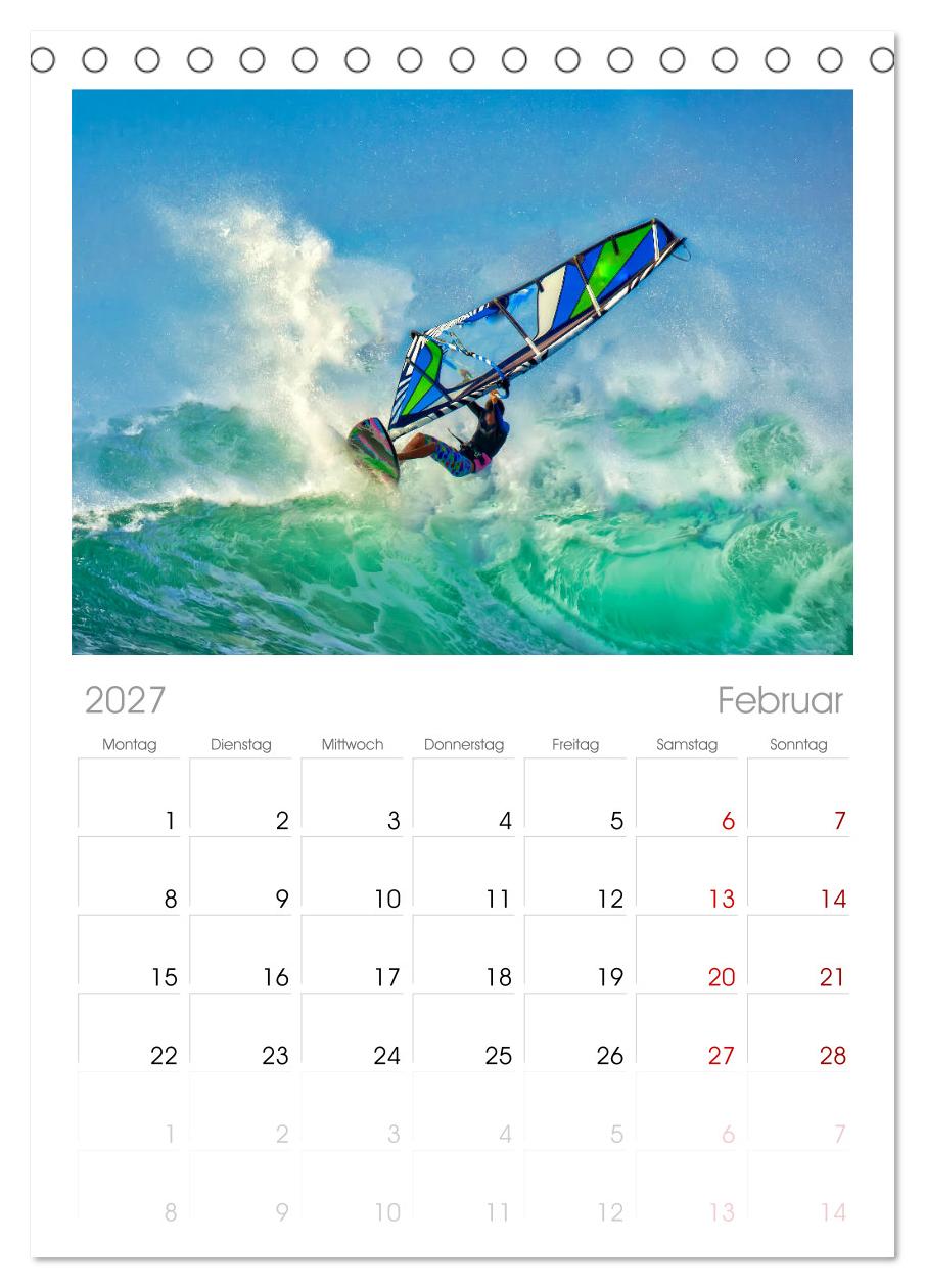 Windsurfen - endlose Wellen
