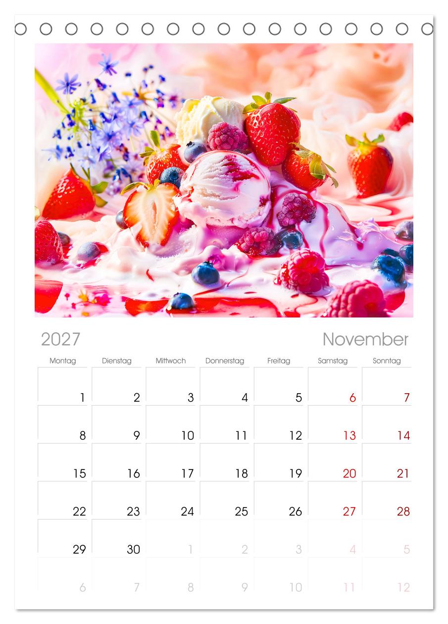 Eiscreme-Träume - Süße Verlockung und florale Schönheiten