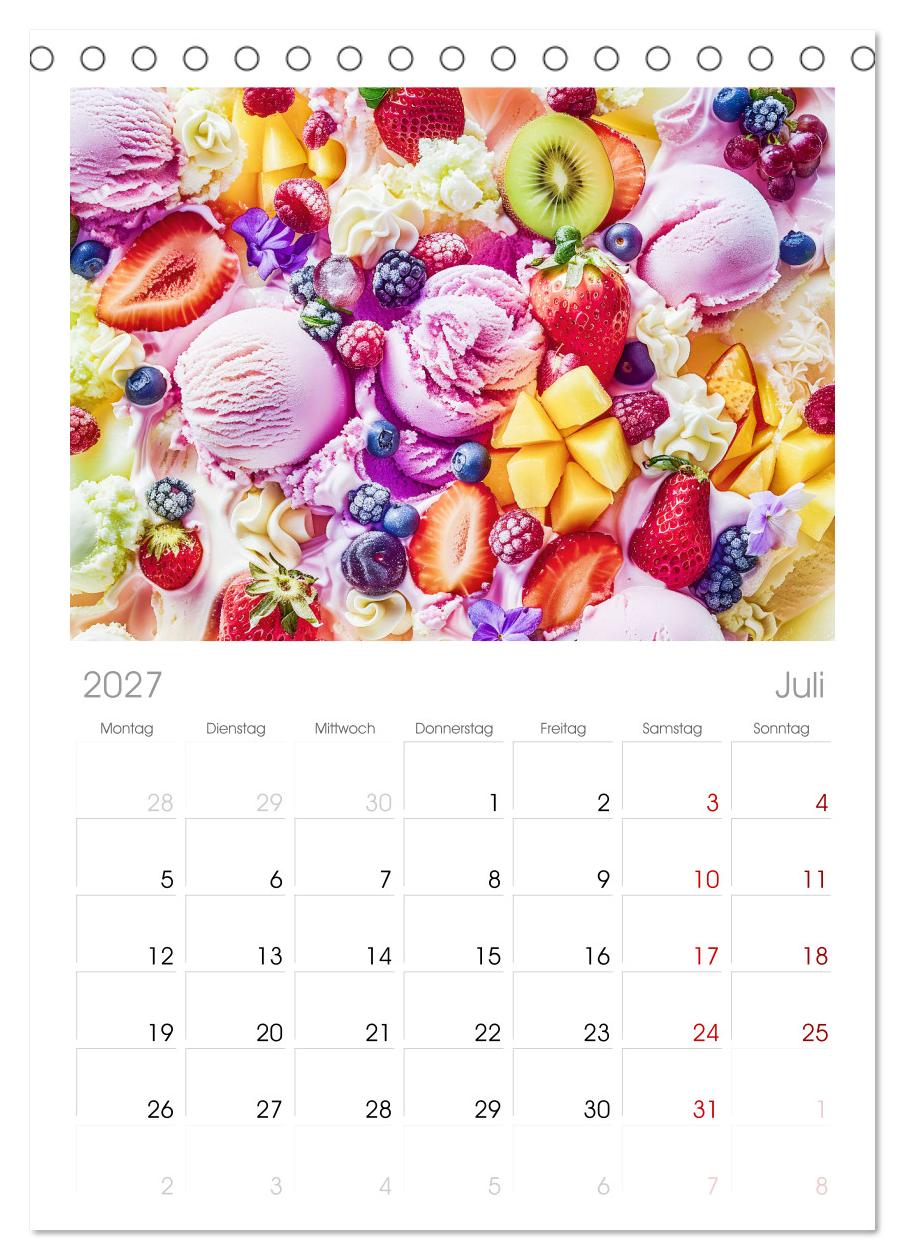 Eiscreme-Träume - Süße Verlockung und florale Schönheiten